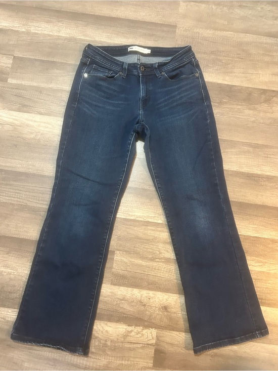 Levi's Denim - Levi's Dark Blue 529 Curvy Bootcut Jeans Size 10